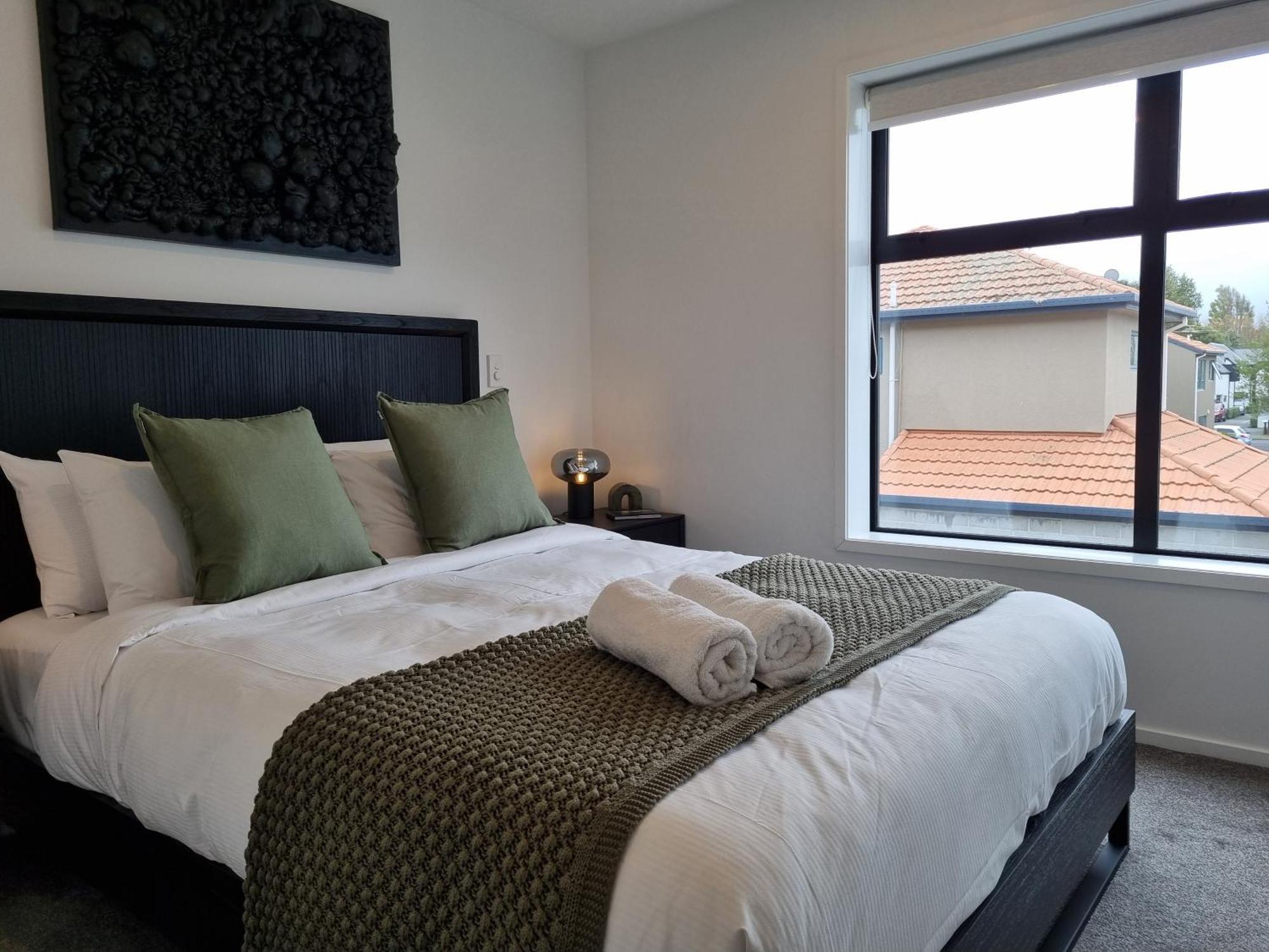 Cloud Nine Elegant Escape Awaits Appartement Christchurch Buitenkant foto